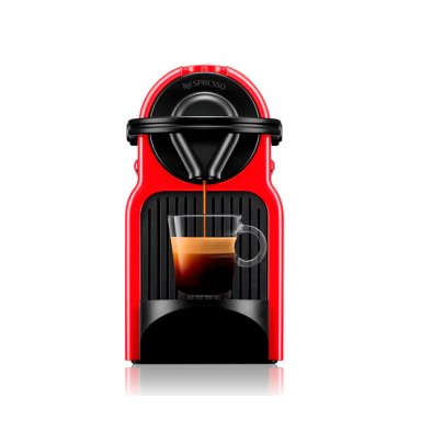 CAFETERA NESPRESSO CÁPSULA INISSIA C40 ROJO - 7