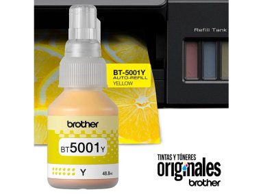 TINTA BROTHER BT5001Y AMARILLO - 2