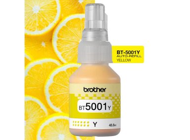 TINTA BROTHER BT5001Y AMARILLO - 4