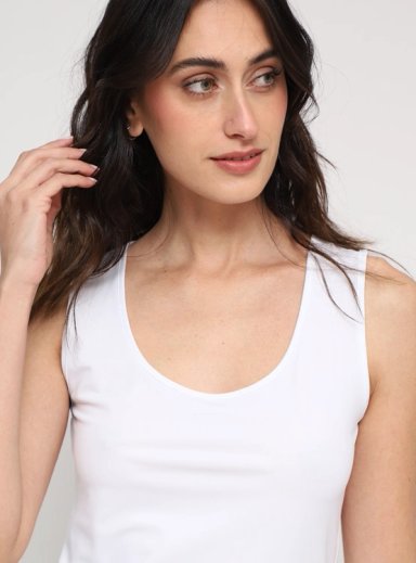 POLERA MUJER MARQUIS SIN MANGAS BÁSICA - 3
