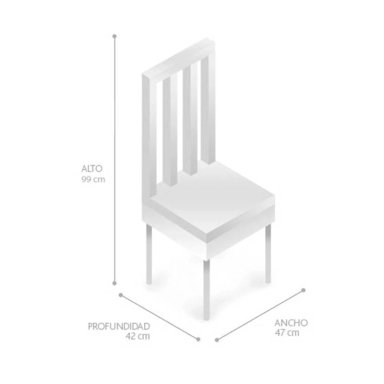 JUEGO DE COMEDOR RIPLEY HOME LYON EXTENSIBLE 4 SILLAS CAFÉ - 13