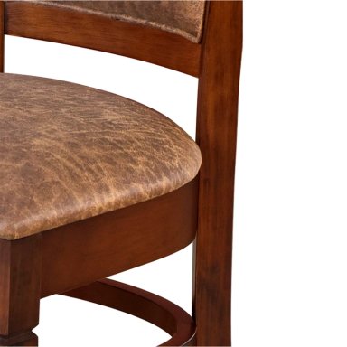 JUEGO DE COMEDOR RIPLEY HOME LYON EXTENSIBLE 4 SILLAS CAFÉ - 6