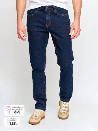 JEANS HOMBRE INDEX ALGODÓN SLIM - 1
