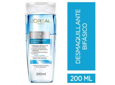 DESMAQUILLANTE LOREAL SKIN HT5 BIFÁSICO 200 ML - 1