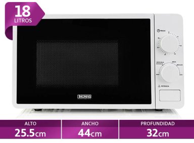 MICROONDAS THOMAS TH18B05 PLATO GIRATORIO - 1