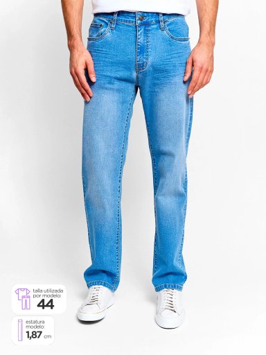 JEANS HOMBRE REGULAR ROBERT LEWIS - 1