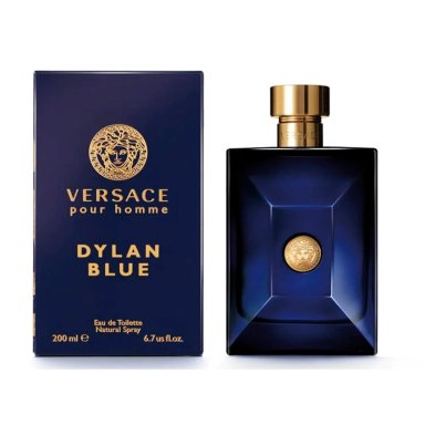 PERFUME VERSACE DYLAN BLUE HOMBRE EDT 200 ML - 2