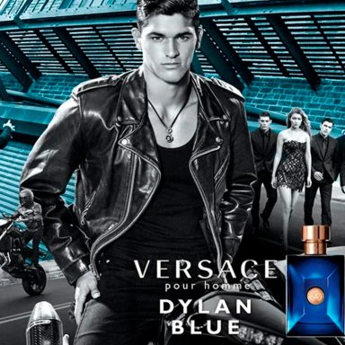 PERFUME VERSACE DYLAN BLUE HOMBRE EDT 200 ML - 6
