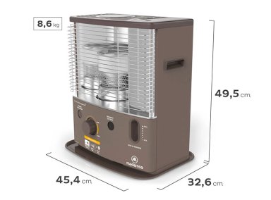 ESTUFA MADEMSA PARAFINA MECHA 4,2 LT FIAMMA PRO - 2