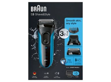 AFEITADORA BRAUN SERIE 3 3010BT - 6