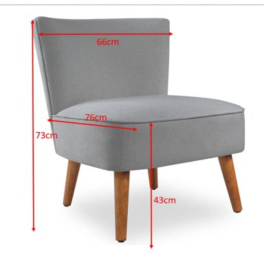 SITIAL RIPLEY HOME KIEV 1 CUERPO GRIS - 7
