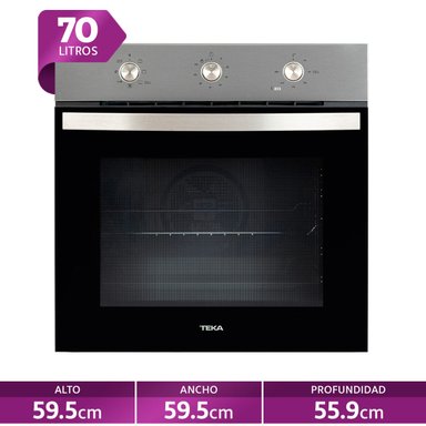 HORNO ELÉCTRICO TEKA EMPOTRABLE 72L HBB-6060 SS - 1