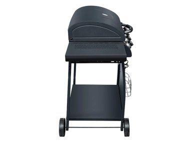 PARRILLA A GAS BBQ GRILL INDIANA 4 QUEMADORES + QUEMADOR LATERAL NEGRO - 5