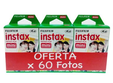 PELÍCULA FUJI INSTAX MINI 60 FOTOS - 1