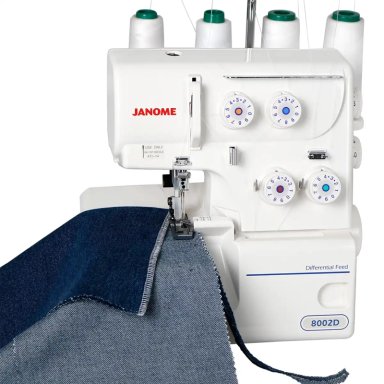 COMBO JANOME MAQUINA DE COSER 311 + OVERLOCK 8002D - 6