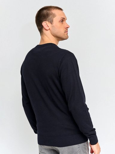 SWEATER HOMBRE KENNETH STEVENS ALGODÓN CUELLO EN V - 2