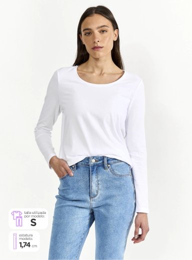 POLERA MUJER MARQUIS MANGA LARGA - 1