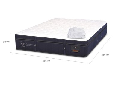 SET CIC COLCHÓN SUPER PREMIUM 2 PLAZAS + CUBRE - 3