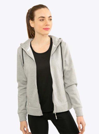 POLERÓN MUJER REVUP HOODIE ESS - 1