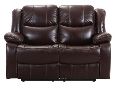 SOFÁ RIPLEY HOME RECLINABLE FINESSO 2 CUERPOS CAFÉ - 1
