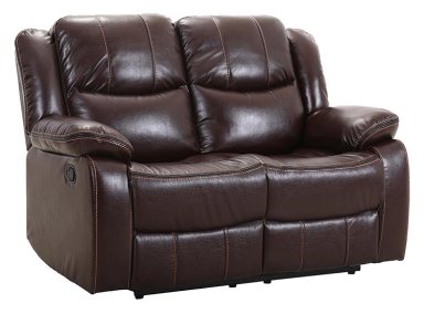 SOFÁ RIPLEY HOME RECLINABLE FINESSO 2 CUERPOS CAFÉ - 2