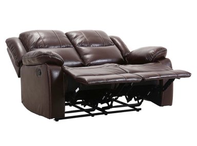SOFÁ RIPLEY HOME RECLINABLE FINESSO 2 CUERPOS CAFÉ - 4