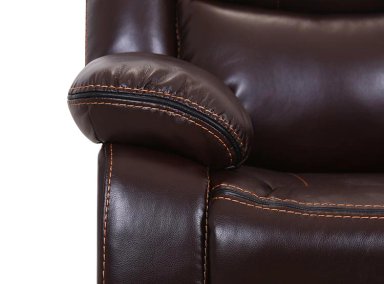 SOFÁ RIPLEY HOME RECLINABLE FINESSO 2 CUERPOS CAFÉ - 5