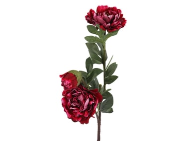 PEONIA RIPLEY HOME 3 FLORES BURDEO 93CM - 1