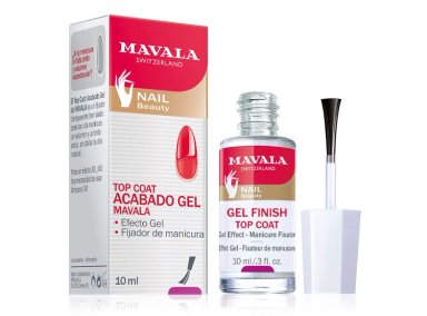 FIJADOR ESMALTE DE UÑAS MAVALA TOP COAT GEL FINISH 10 ML - 1