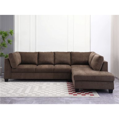 SOFA SECCIONAL DERECHO RIPLEY HOME PIRLO CAFE 5C - 2