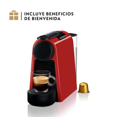 CAFETERA NESPRESSO CÁPSULA ESSENZA MINI D30 ROJO - 1