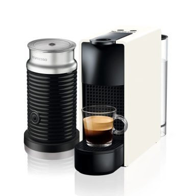 COMBO CAFETERA NESPRESSO CÁPSULA ESSENZA MINI C30 BLANCO + ESPUMADOR LECHE - 2