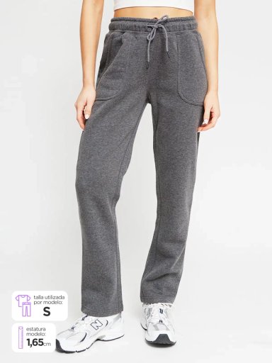 PANTALÓN BUZO MUJER REVUP REGULAR - 1