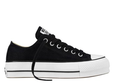 ZAPATILLAS MUJER CONVERSE URBANAS NEGRO CHUCK TAYLOR ALL STAR PLATFORM - 1