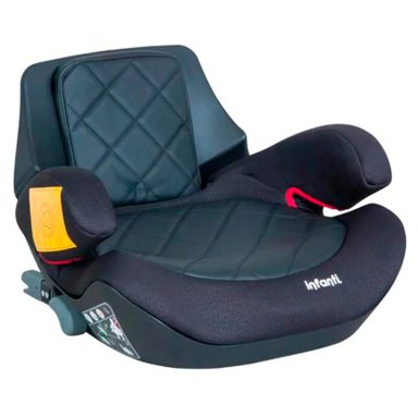 SILLA AUTO ALZADORA INFANTI GO ISOFIX BLACK STONE NEGRO - 1