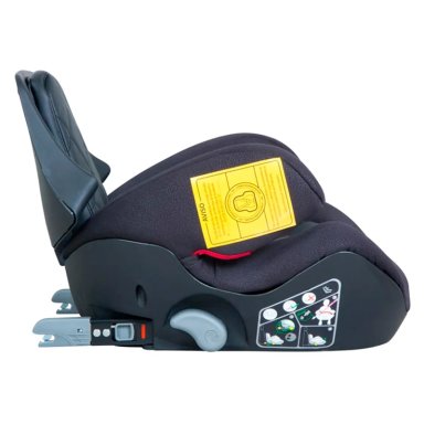 SILLA AUTO ALZADORA INFANTI GO ISOFIX BLACK STONE NEGRO - 4