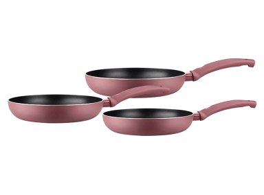 SET SARTENES MARMICOC SPRING GRANATE ALUMINIO GUINDA - 1