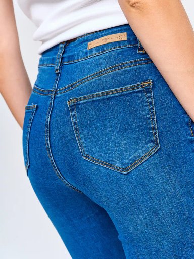 JEANS MUJER INDEX SKINNY ALGODÓN TIRO ALTO - 5