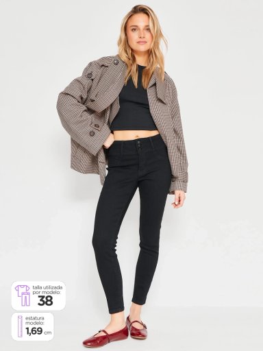 JEANS MUJER INDEX ALGODÓN  - 1