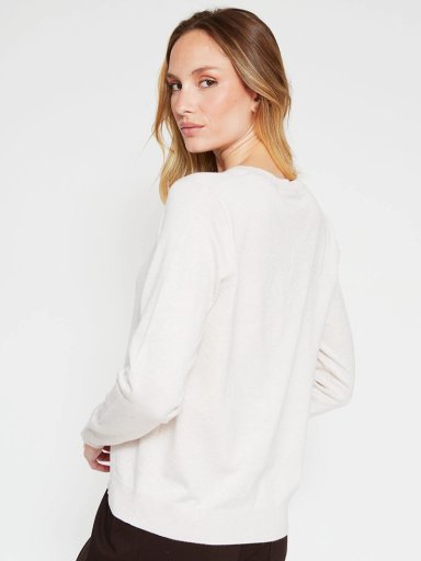 SWEATER MUJER AZIZ BÁSICO LISO - 2