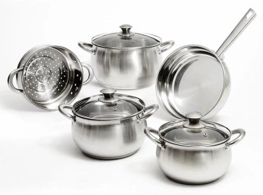 BATERÍA DE COCINA MARMICOC 8 PIEZAS FRUTILLAR - 1
