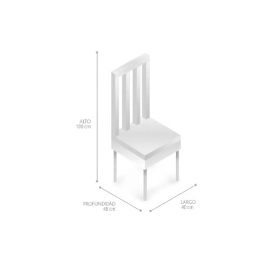 JUEGO DE COMEDOR RIPLEY HOME SURYA 4 SILLAS 2 SITIALES - 10