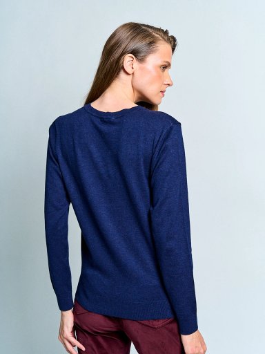 SWEATER MUJER AZIZ BÁSICO LISO - 2
