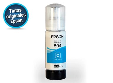 TINTA EPSON T504 CYAN - 1