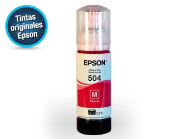 TINTA EPSON T504 MAGENTA - 1