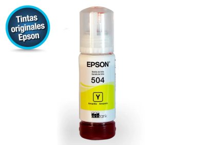 TINTA EPSON T504 AMARILLO - 1