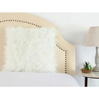COJÍN RIPLEY HOME PELUDO 50X50 CM IVORY - 3