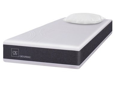 SET CIC COLCHÓN NEW ORTOPEDIC 1 PLAZA + ALMOHADA - 2