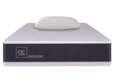 SET CIC COLCHÓN NEW ORTOPEDIC 1 PLAZA + ALMOHADA - 1