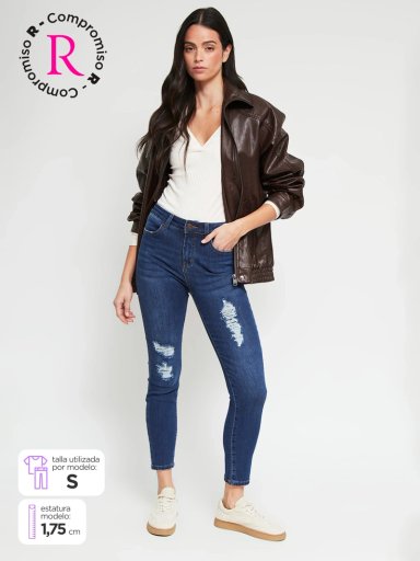 JEANS MUJER BARBADOS SKINNY - 1